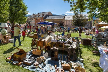Jausiers, foire brocante vide-grenier
