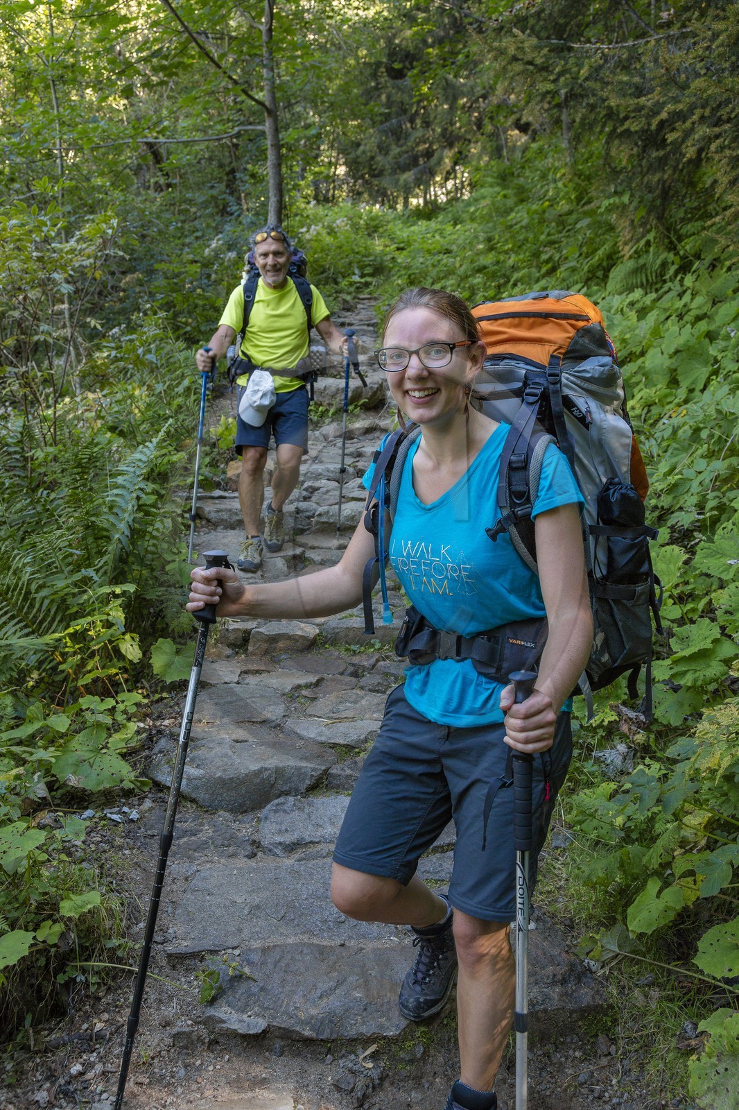 Randonnée pédestre sur le GR54