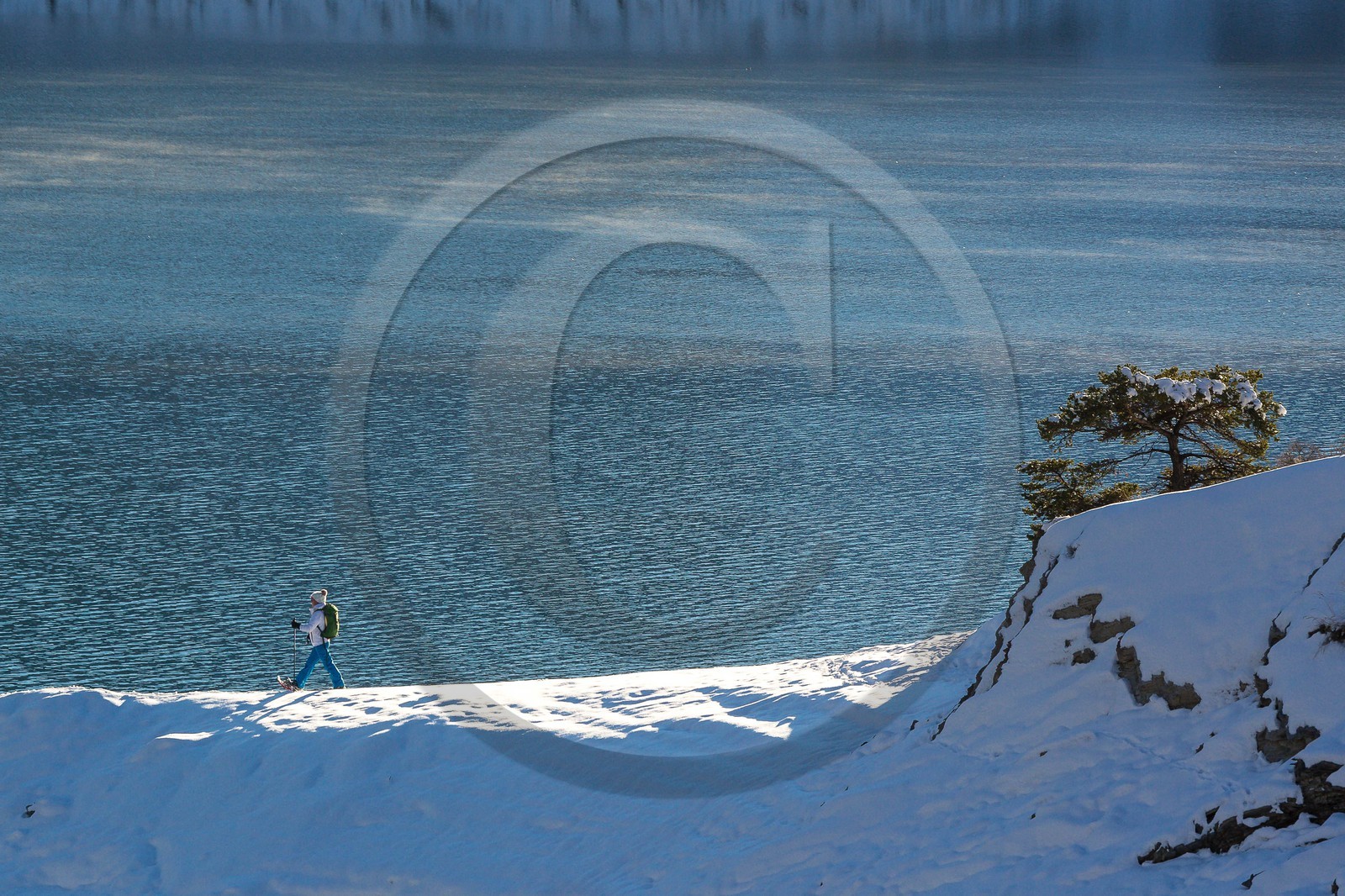 Lac de Serre-Ponçon, vallée de l'Ubaye
