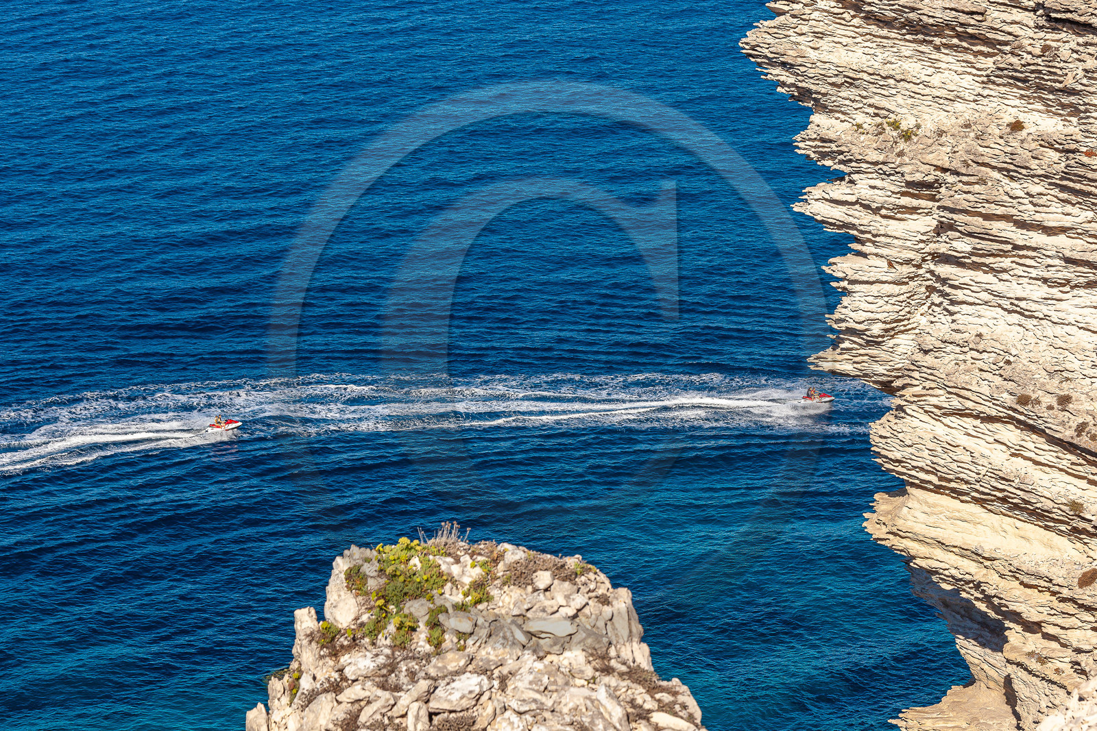 Bonifacio,  jet ski, scooter des mers