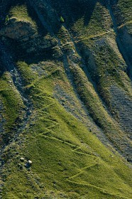 Saint-Dalmas-le-Selvage, sentier d'alpage