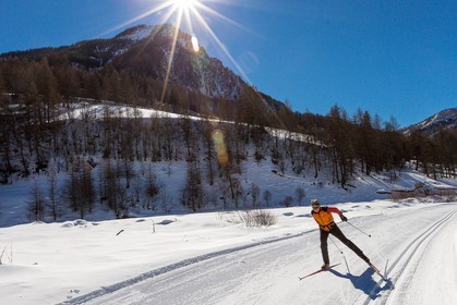 Saint-Paul-sur-Ubaye, Ski nordique, ski de fond
