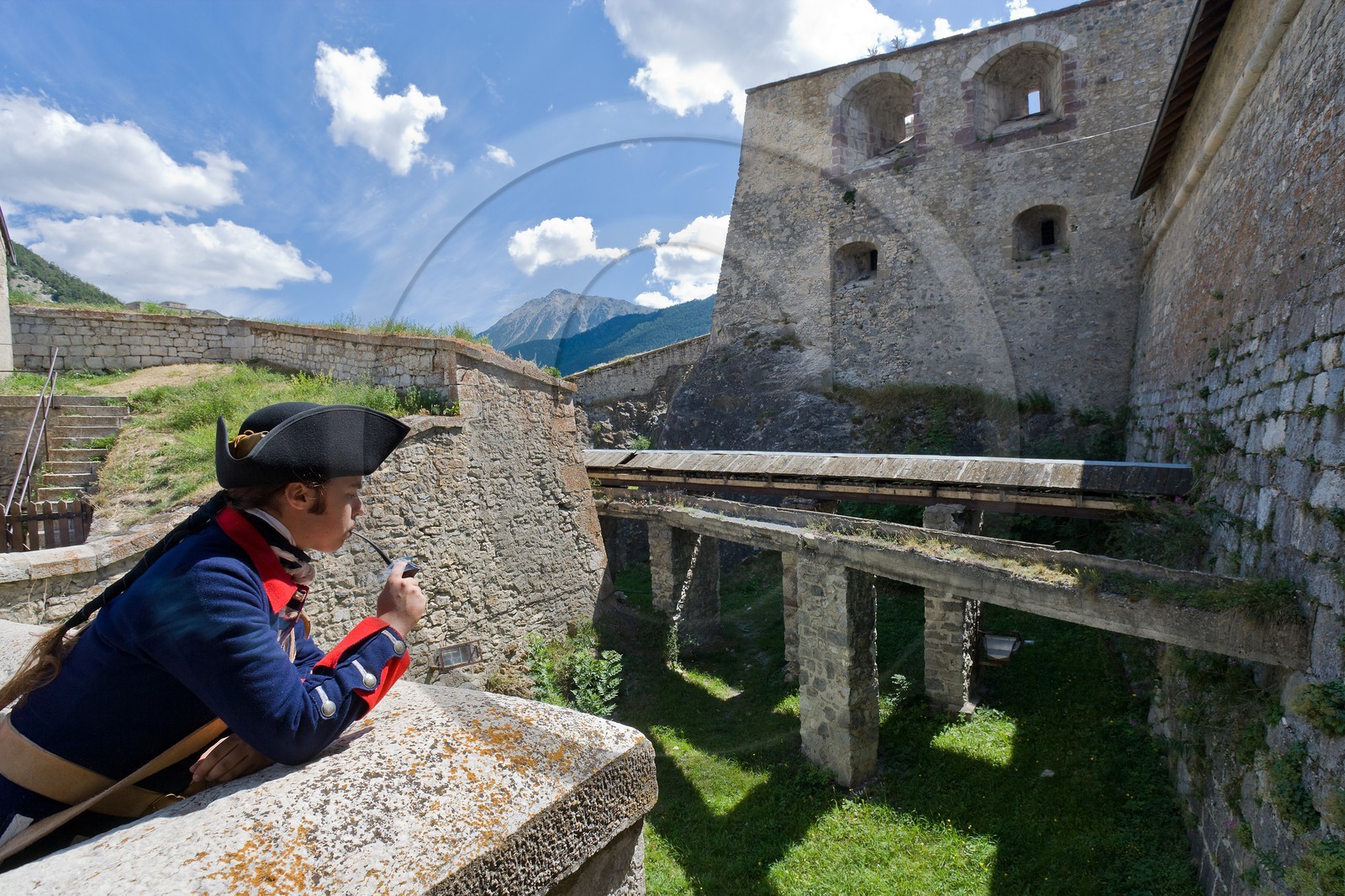 Briançon, l'association Les regiments du passé reconstituent la vie civile et militaire
