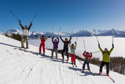 vallée du Champsaur, station de ski de Laye-en-Champsaur