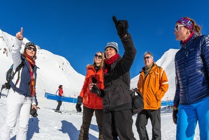 Serre-Chevalier, Snow drawings, une œuvre de l'artiste Sonja Hinrichsen