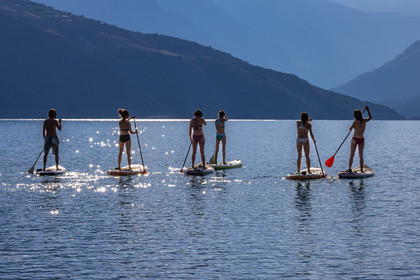 Yoga sur paddle, Serre-Ponçon Aloha