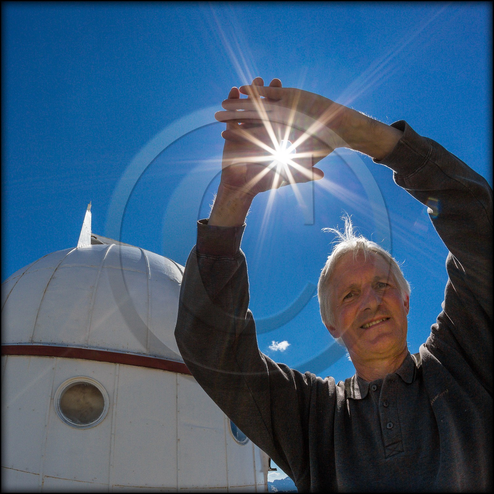 Saint-Véran, Observatoire du Pic de Château-Renard, Dominique Ménel