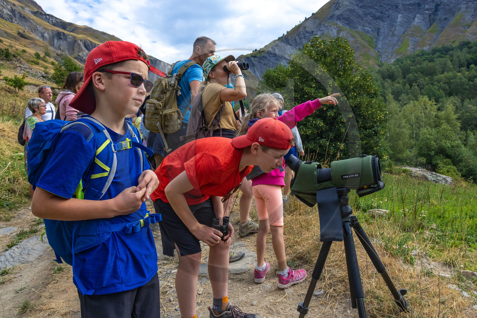 Fabrice Morin, accompagnateur en moyenne montagne