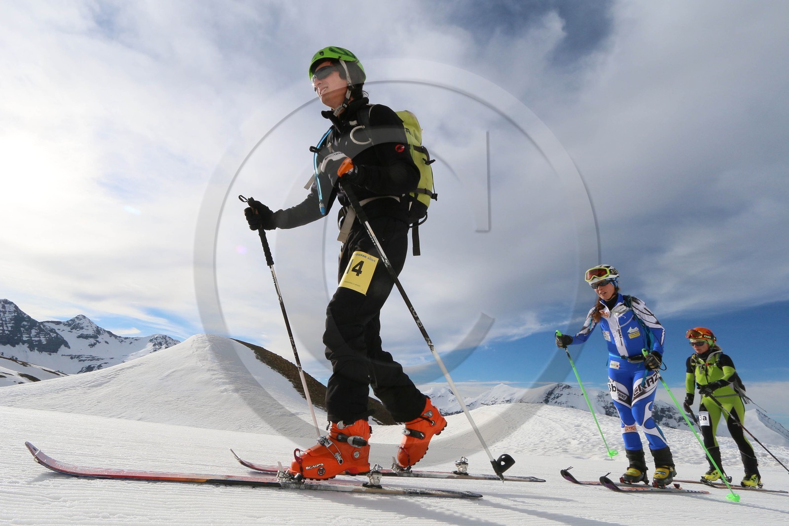 Ski Ecrins 2014, 1ère traversée des Écrins, course de ski alpinisme