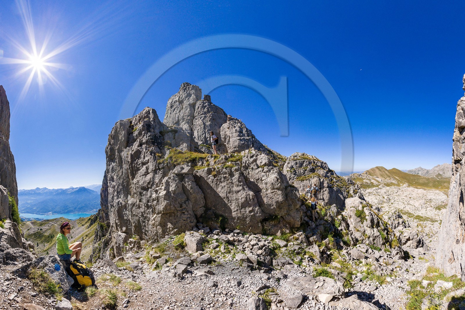 Pays de Serre-Ponçon, Réallon et la brèche des Aiguilles de Chabrières