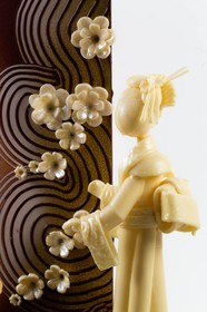 Exposition Influences, Petite histoire de l'art en chocolat par Luc Eyriey