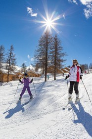 La Condamine-Châtelard, station de ski Saint-Anne La Condamine, ski famille