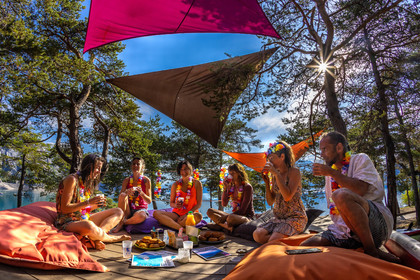 Yoga sur paddle, Serre-Ponçon Aloha