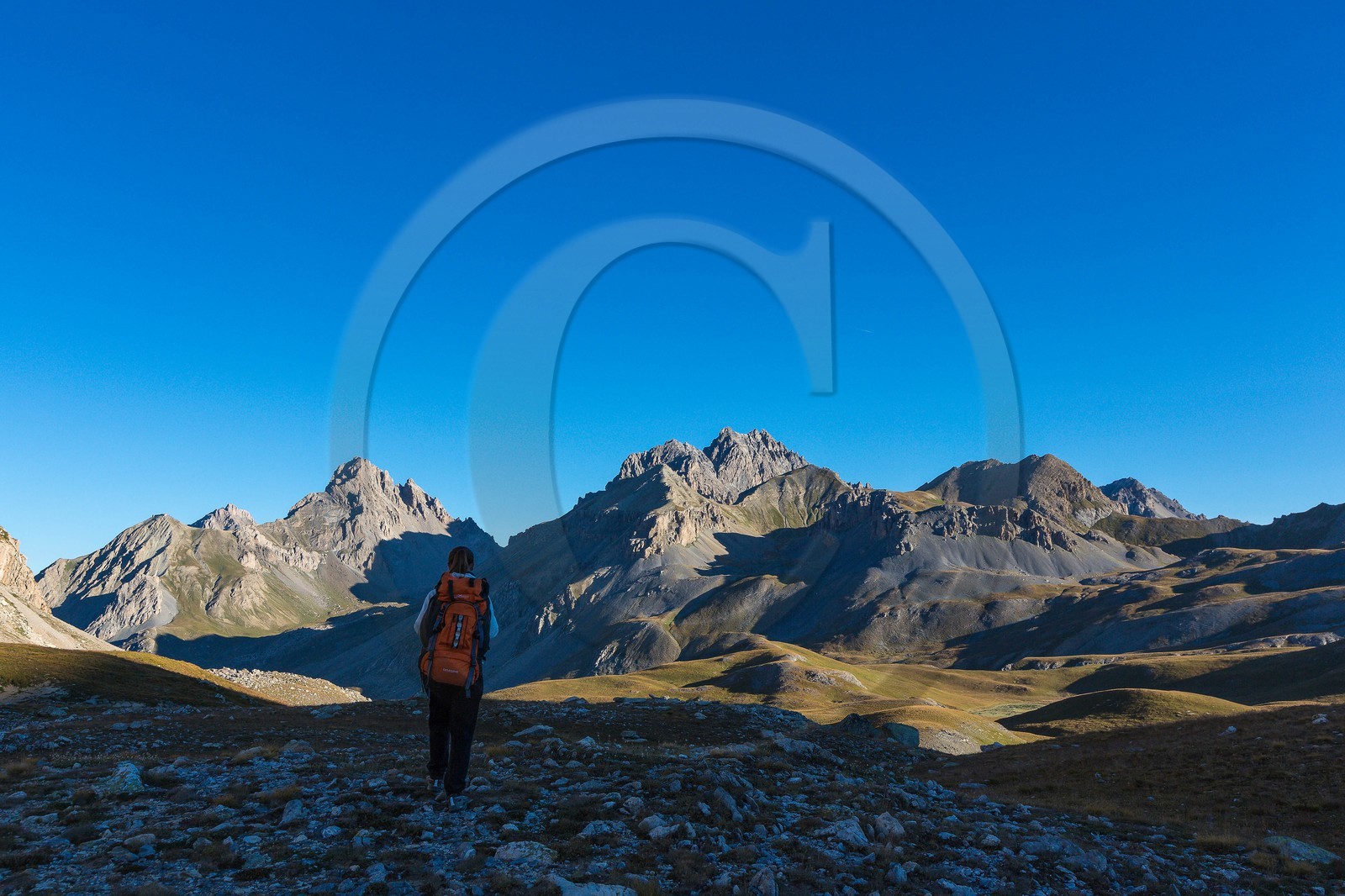 Col de la Gypière de l'Orenaye (2482m), La Meyna (3067m) et la Tête de Sautron (3165m)