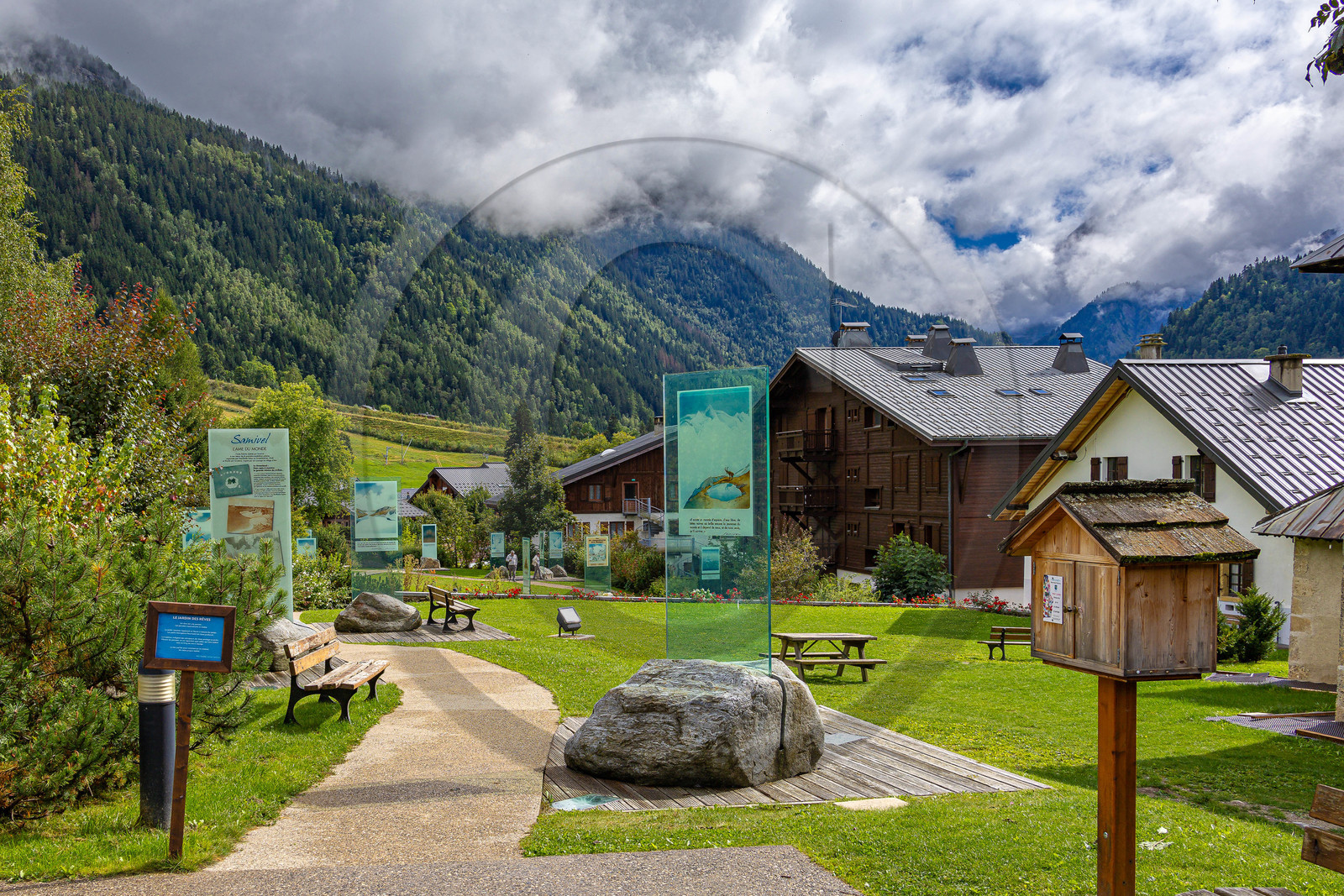 Les Contamines-Montjoie , le jardin de Samivel