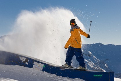 Ski snowpark