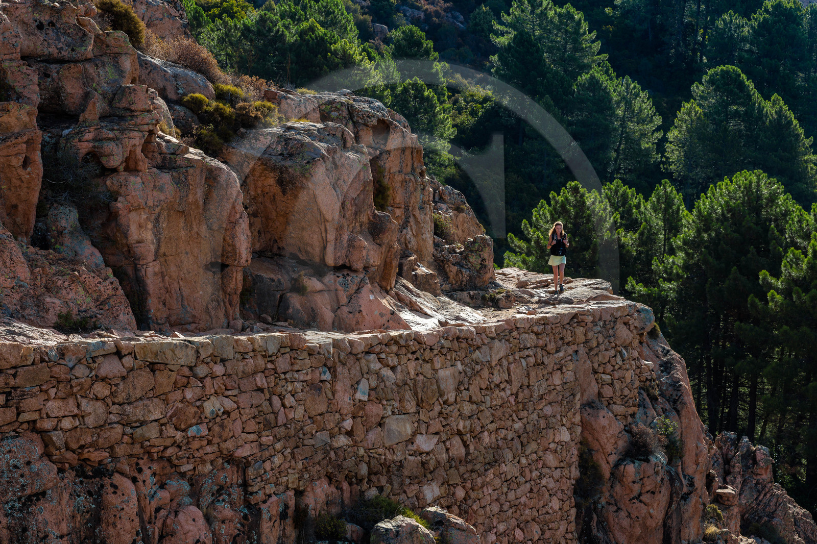 Randonnée pédestre dans les Calanche de Piana