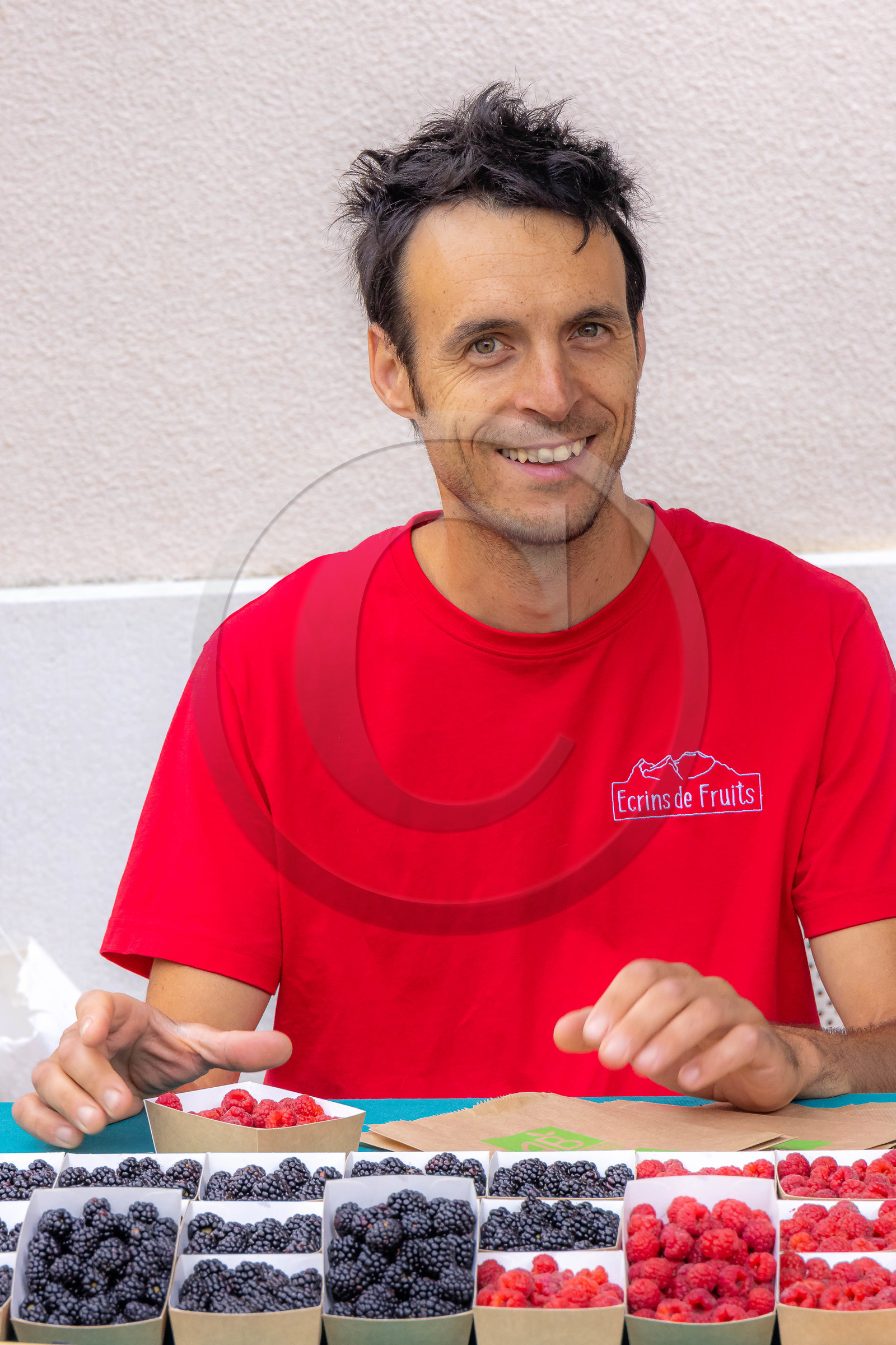 Ecrins de fruits, producteur de fruits rouges