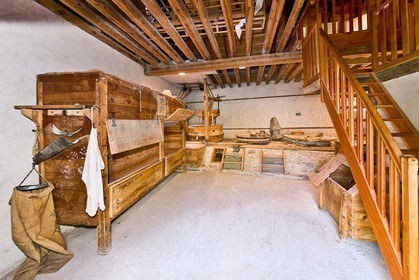 Arvieux, hameau des Moulins, ancien moulin à eau