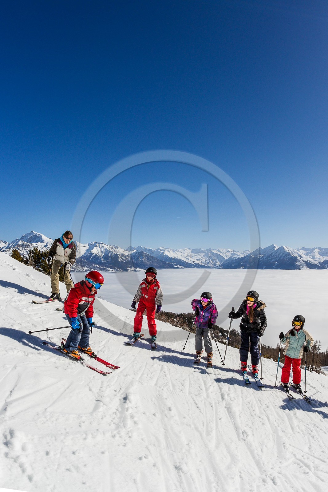 vallée du Champsaur, station de ski de Laye-en-Champsaur
