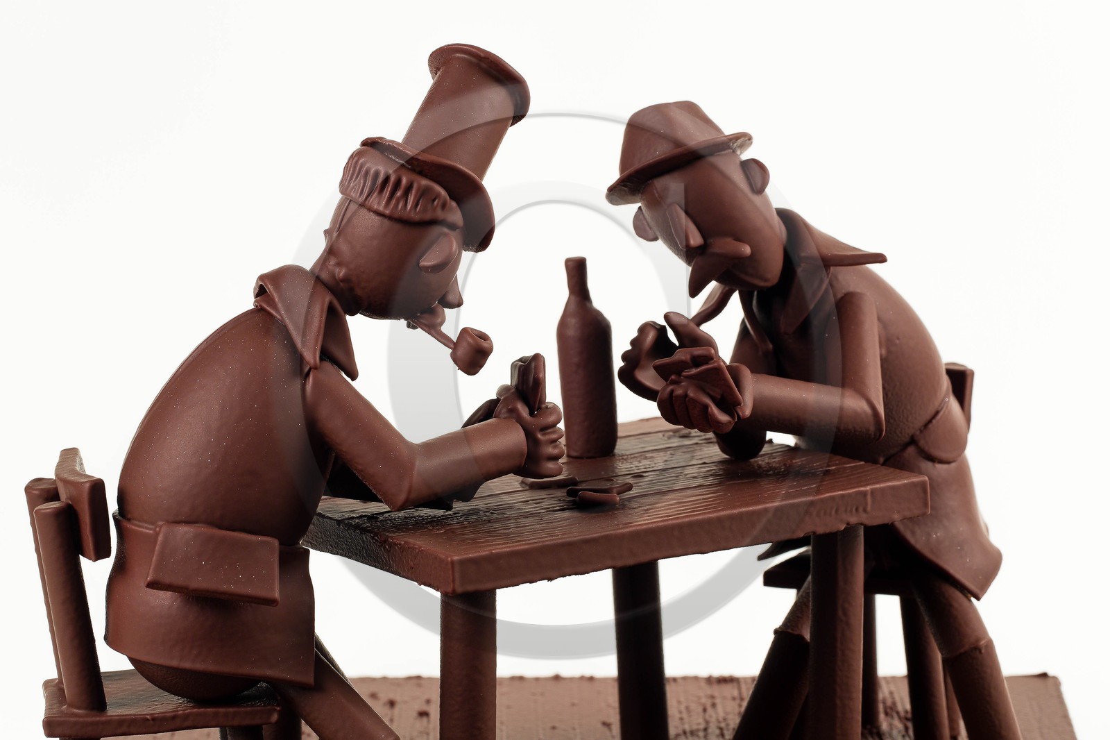 Exposition Influences, Petite histoire de l'art en chocolat par Luc Eyriey