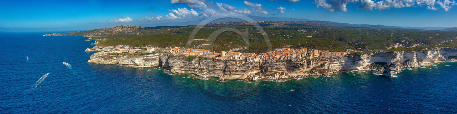 Bonifacio, falaises de calcaire