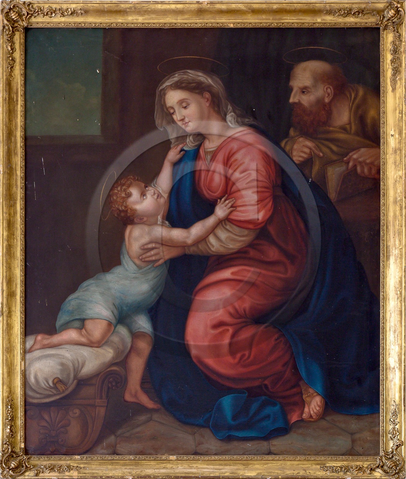 Village de l'Epine, tableaux de l' église paroissiale du XIXème siècle