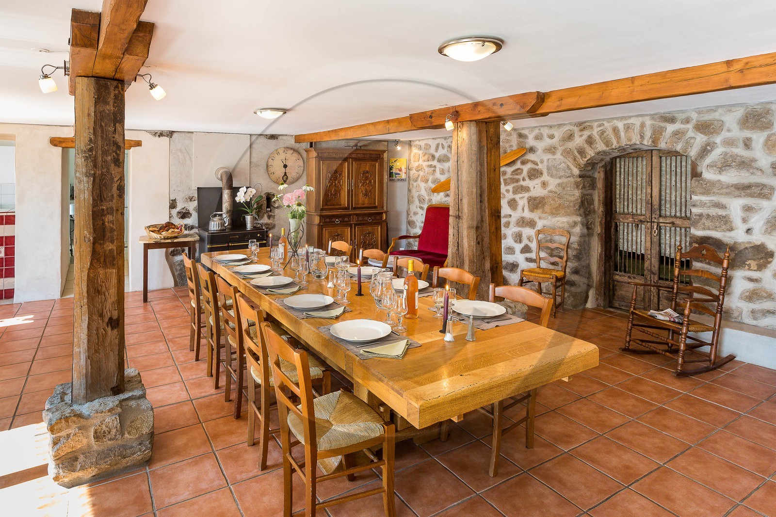 Chabottes, Ecogîte, chambres d'hôtes,  Repas et Table d'hôtes  La Grange des Ecrins