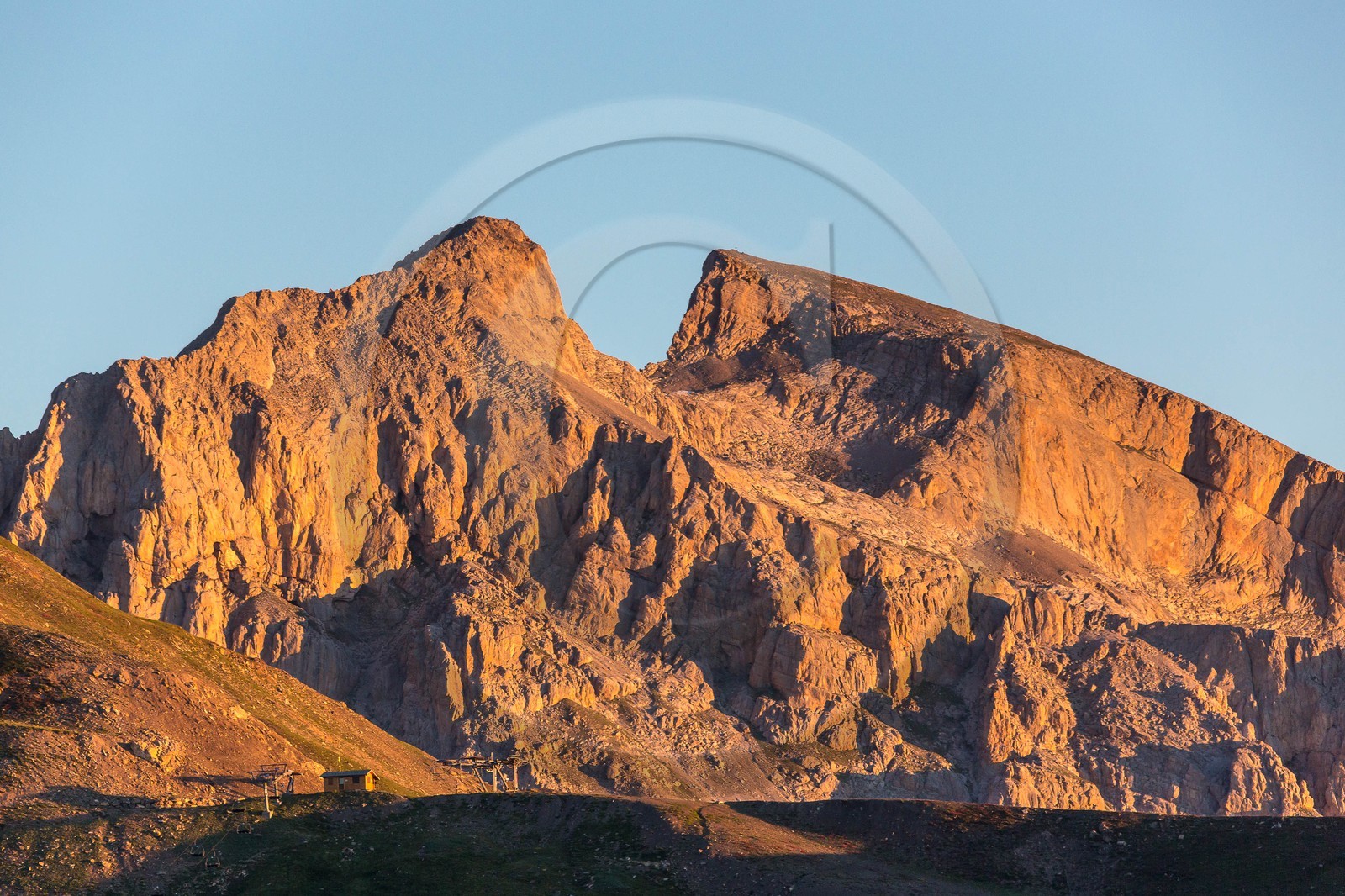 Vallée de l'Ubaye, col d'Allos,Tête de la Sestrière