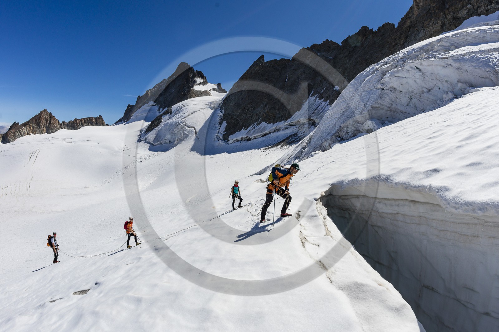 Découverte des glaciers avec Christophe Dureau, guide de haute montagne