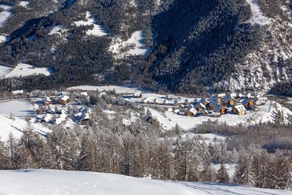 Uvernet-Fours, station de ski de Praloup