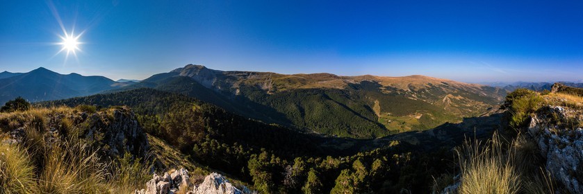 Les Monges, Coste Belle et les Monges 2115 m