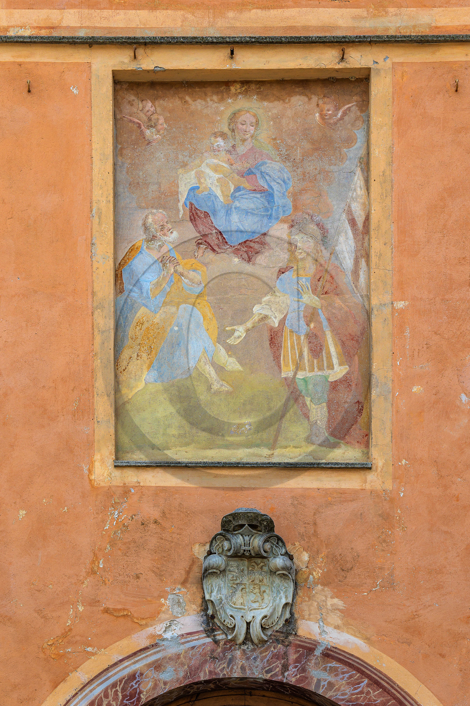 Valle Maira, Villar San Costanzo, chapelle de San Giorgio