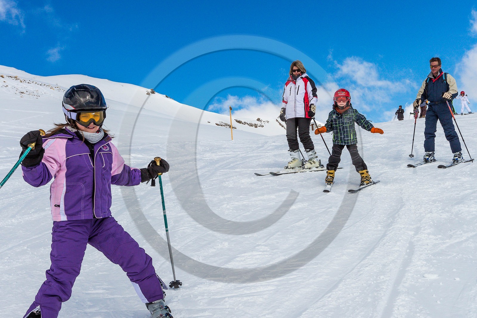 La Condamine-Châtelard, station de ski Saint-Anne La Condamine, ski famille