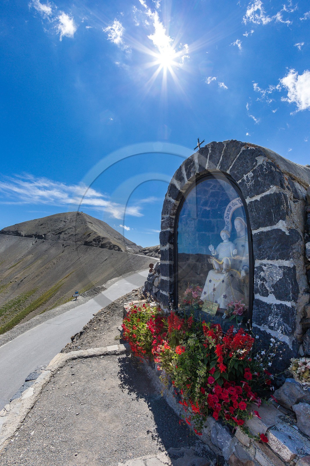 Jausiers, Col de la Bonette, oratoire de Notre Dame du Très Haut