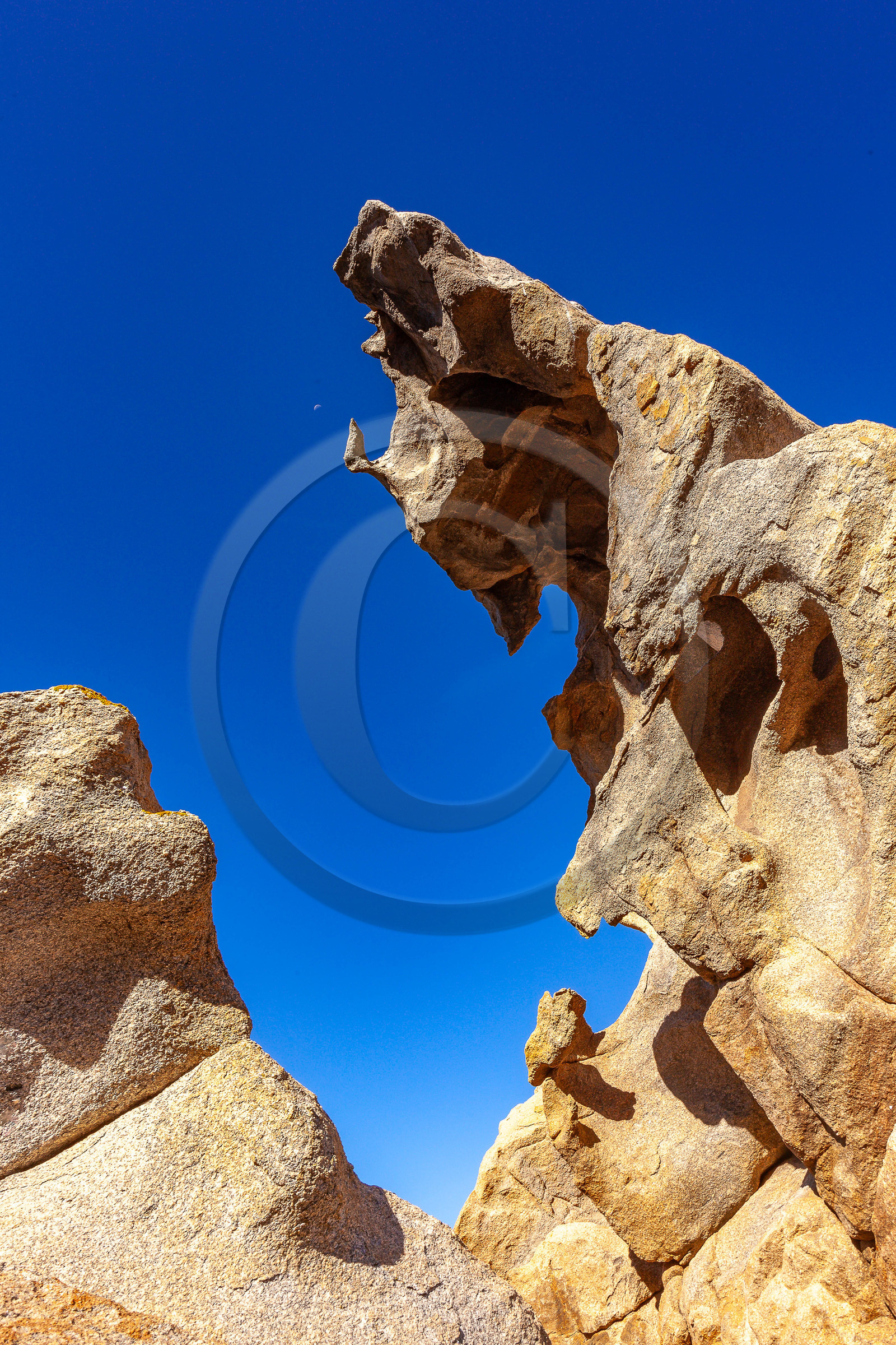 Taffoni, rochers de granit à Campomoro