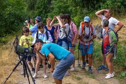 Fabrice Morin, accompagnateur en moyenne montagne