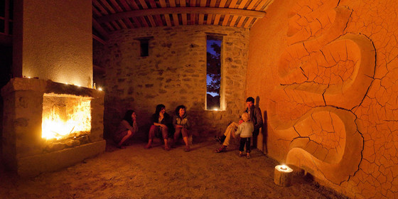 Refuge d'Art Vieil Esclangon d'Andy Goldsworthy