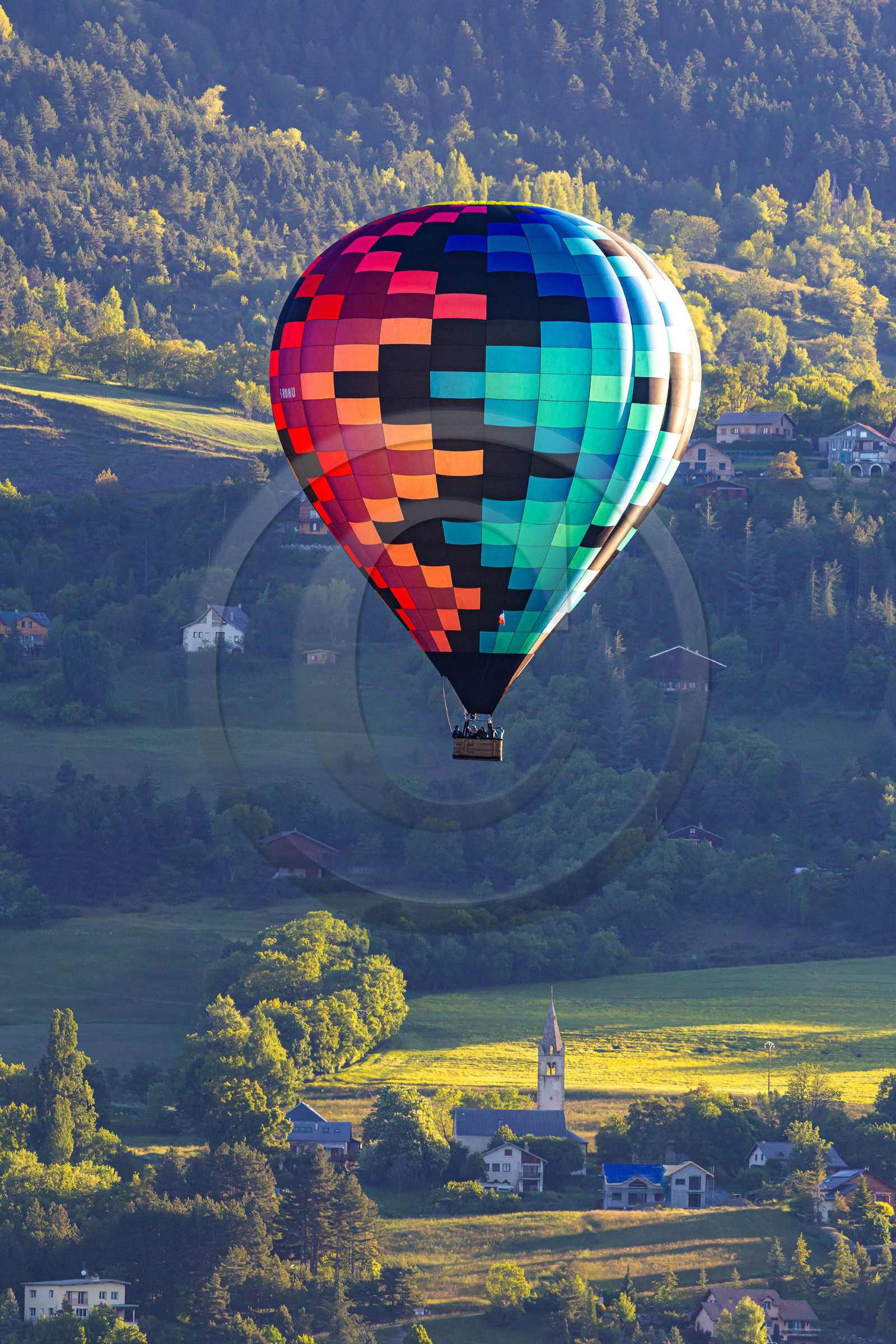 Vol en montgolfière