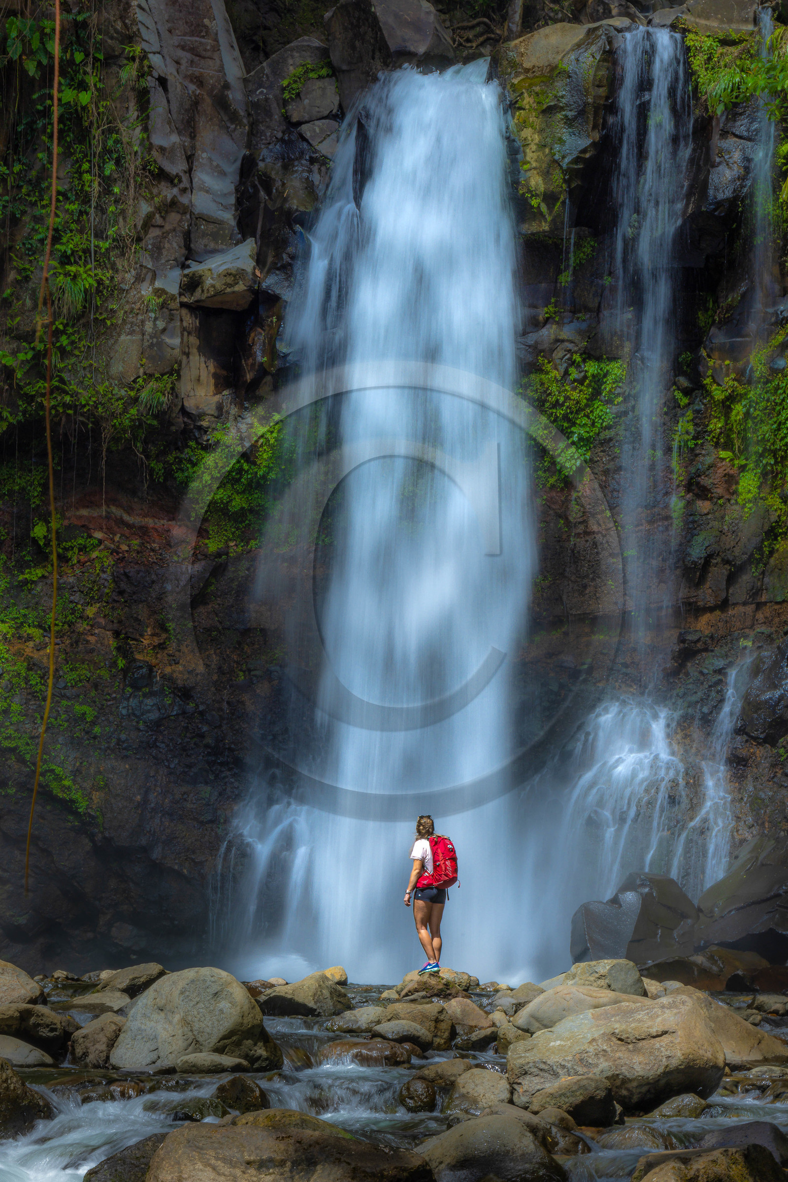 Chute du Carbet, Parc national de la Guadeloupe
