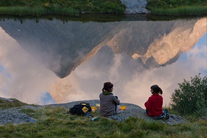 Bivouac au lac du Lauzon