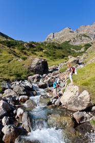 Randonnée vers le refuge de Vallonpierre