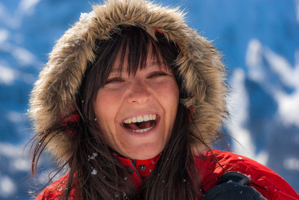 Après-ski portrait