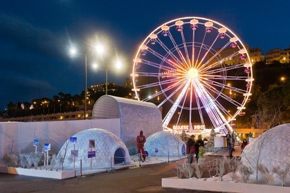 Monaco, exposition de Bertrand Bodin Délices de gel