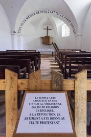 Parc national des Ecrins, village de Dormillouse , le temple