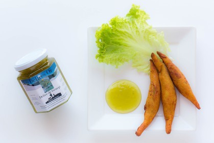 Délice de génépi, confiture et ravioles du Champsaur