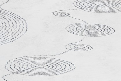 Serre-Chevalier, Snow drawings, une œuvre de l'artiste Sonja Hinrichsen