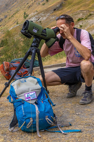 Fabrice Morin, accompagnateur en moyenne montagne