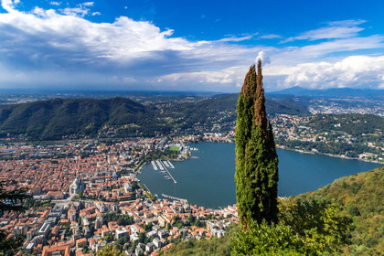 Côme vu de Brunate