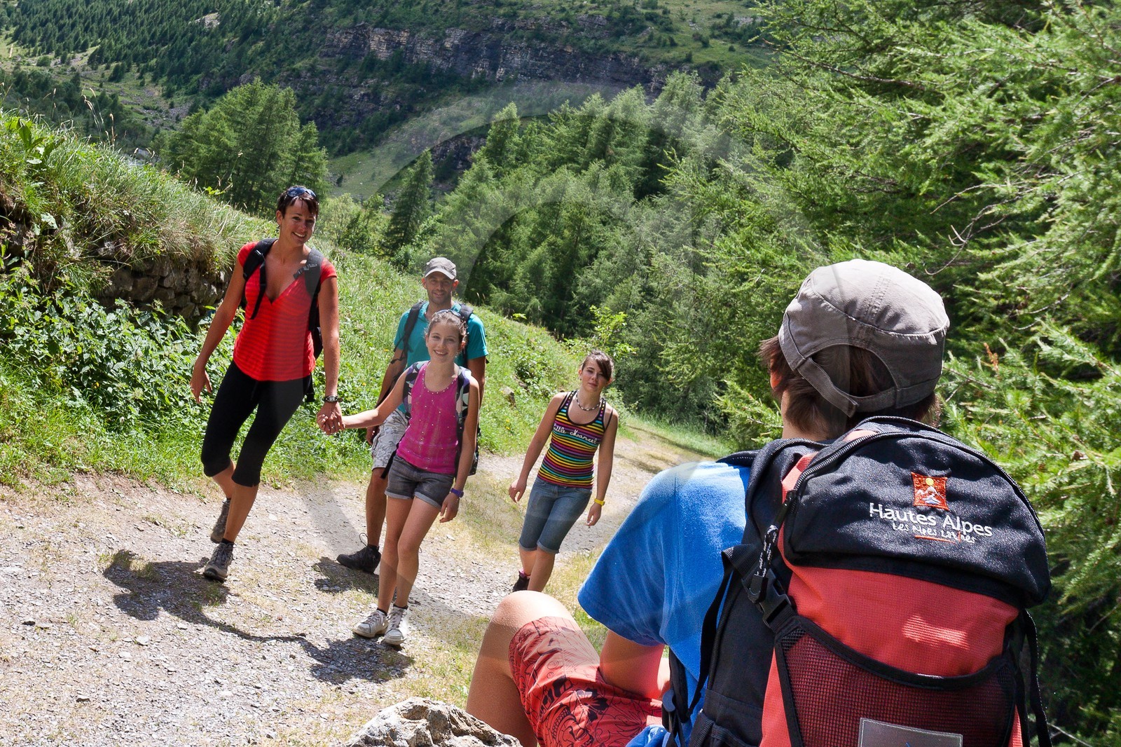 Randonnée famille montagne